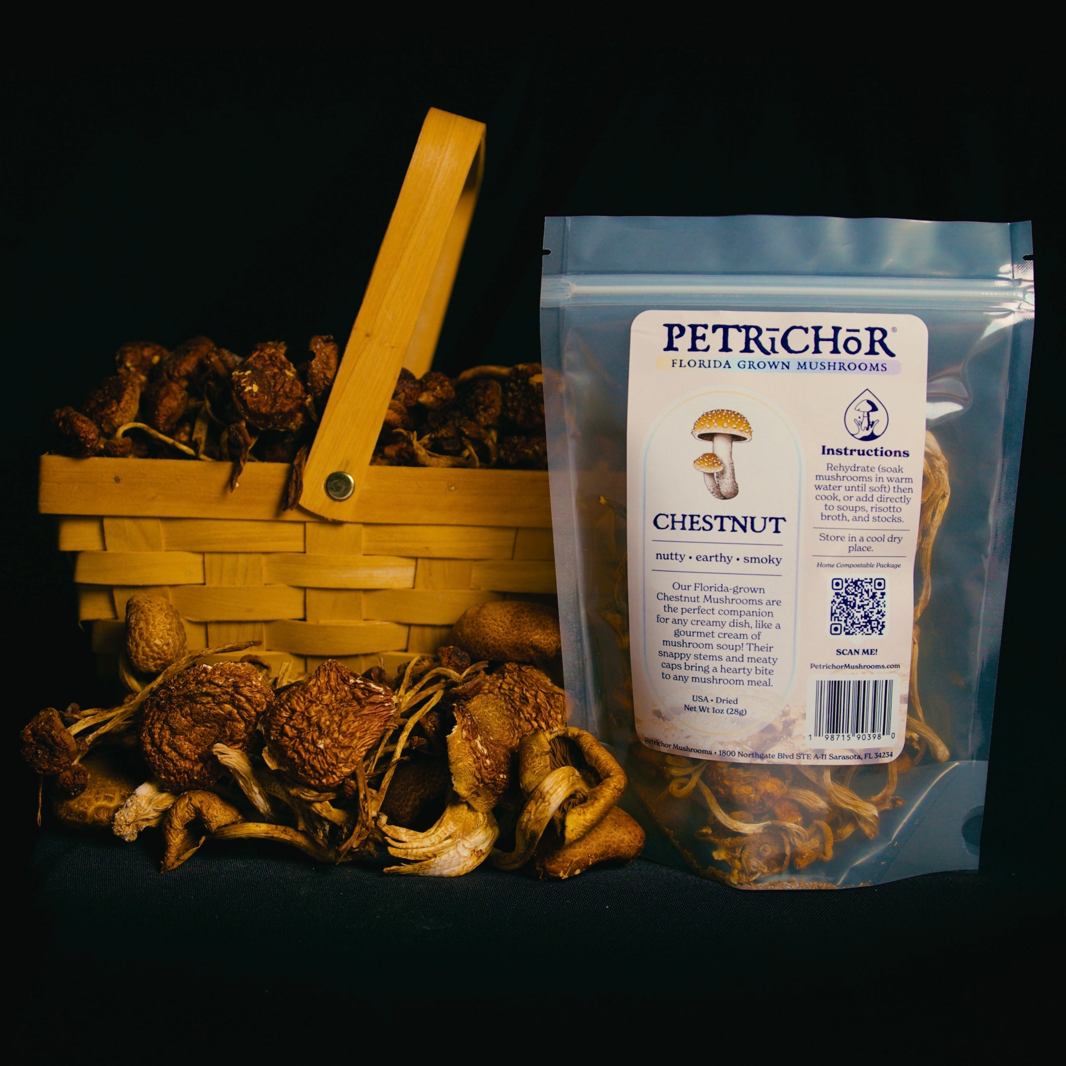Chestnut Mushrooms – Petrichor