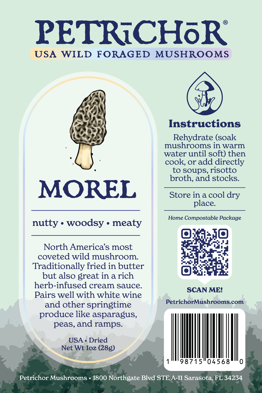 Wild Foraged Morel Mushrooms