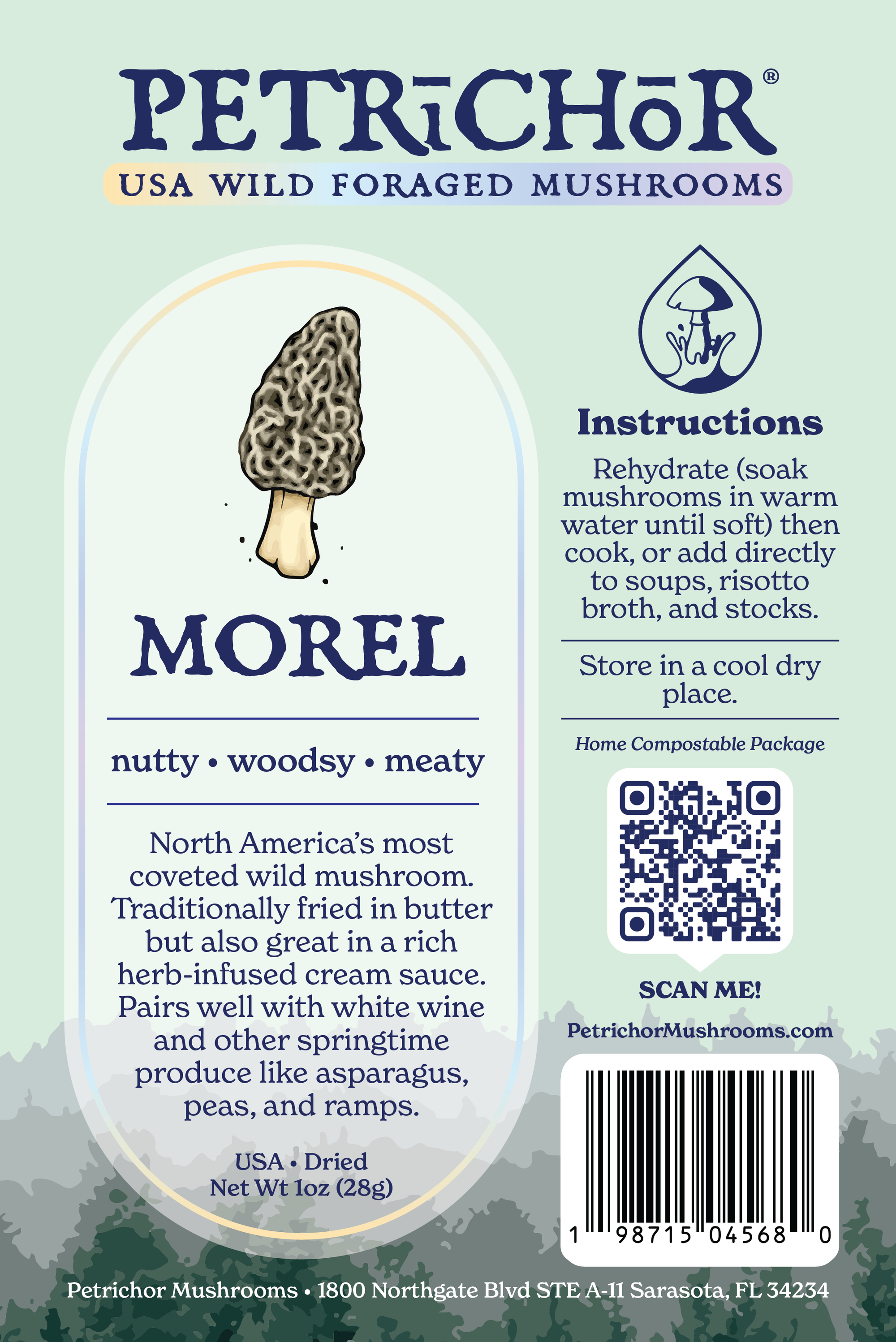 Wild Foraged Morel Mushrooms