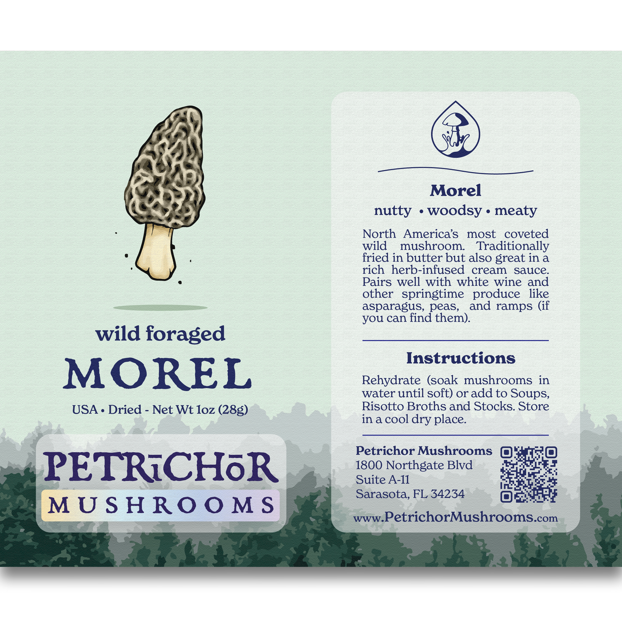 Wild Foraged Morel Mushrooms