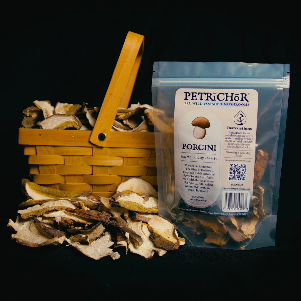 Wild Foraged Porcini Mushrooms